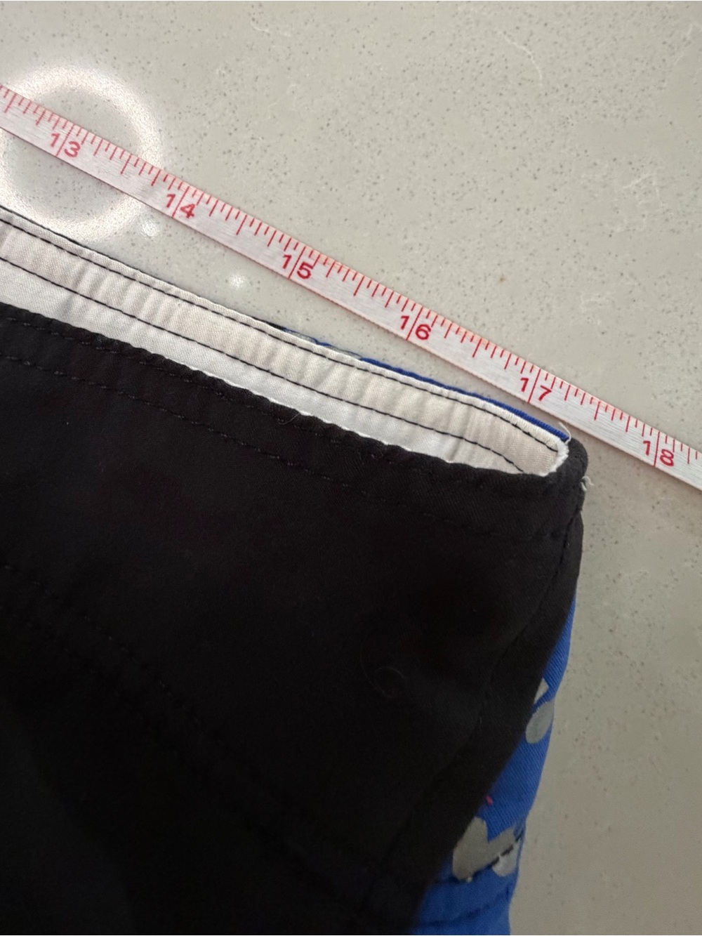 Fox Racing Black & Royal Blue Colorblock Swim Board Shorts, Juniors 11 - Picture 10 of 12
